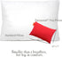 Pipsqueak Microfiber Pillow, Small Mini 11 x 7 in, Perfect for Travel, Cars, Airplanes, Kids, Neck
