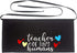 Waist Apron for Teachers with 3 Pockets, Half Black Apron, Perfect Gift for Teachers