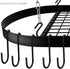 18 Pack ESFUN 4 inch Heavy Duty S Hooks, Black S Shaped Hooks for Hanging Kitchenware, Clothes, and Plants