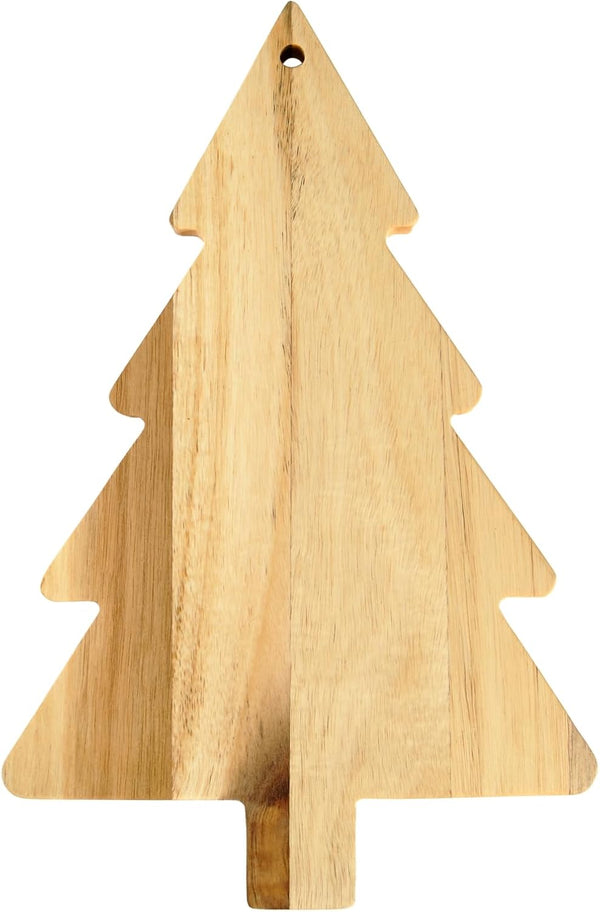 BinaryABC Christmas Tree Charcuterie Board, Christmas Cutting Board, Holiday Cheese Board, Christmas Kitchen Accessories