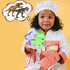 2 Pack Cute Dinosaur Silicone Molds, 12 Cavity 3D Dinosaur Themed Baking Mould Tray for Chocolate Cake Dessert