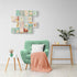 Vibes and Vistas 60PCS Boho Wall Collage Kit (5x7) | 3 Sets in 1 | Handmade Cute Wall Art Prints for Aesthetic Room