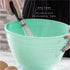 BINO Mixing Bowl Set with Lids, 4-Piece Versatile Plastic Bowls for Kitchen Mixing, Serving, and Storage