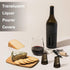CHENGU 24 Pieces Liquor Bottle Covers Pour Spout Covers Bar Toppers for Bottles Universal Pour Dispenser Dust