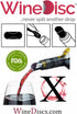 Selection of Colorfully Printed Wine Disc Pourer Bundles, Stop the Drop (6)
