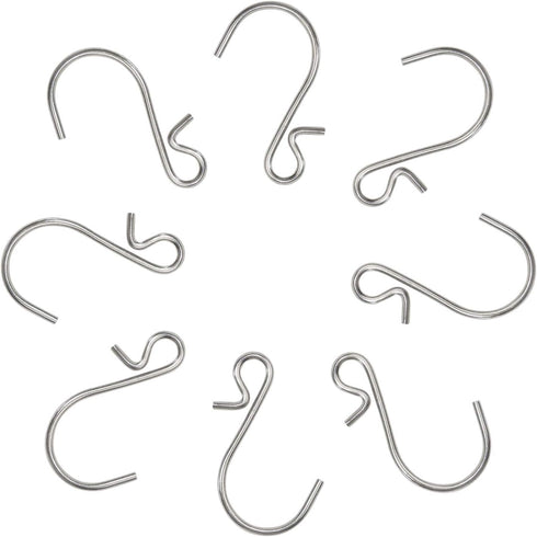Millennial Essentials 35pcs Small S Hooks, Metal S Shaped Wire Hook Hangers for DIY Crafts, Jewelry, Key Chains