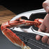 6Pcs Crab Crackers and Tools, 2 Forks, 2 Lobster Crackers, Nut Cracker, 2 Lobster Mallets