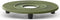 Cast Iron Coaster XILIN in Green