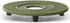 Cast Iron Coaster XILIN in Green
