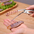 (2 Pack) Stainless Steel Shrimp Line Knife + Shrimp Peeler, Kitchen Tools for Easily Removing Fish Scales and Shells