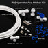 Frizzlife IMC-1 Ice Maker Fridge Water Line Installation Kit for 1/4” & 3/8” Connect Water Filtration System