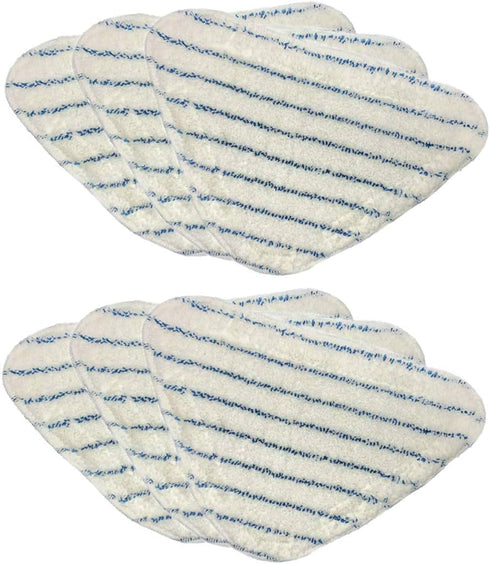 Mop Cloth Wipe Pad - Replacement Parts for True & Tidy MP-300 Floor Steamer Cleaner (6 Pack)
