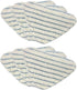 Mop Cloth Wipe Pad - Replacement Parts for True & Tidy MP-300 Floor Steamer Cleaner (6 Pack)