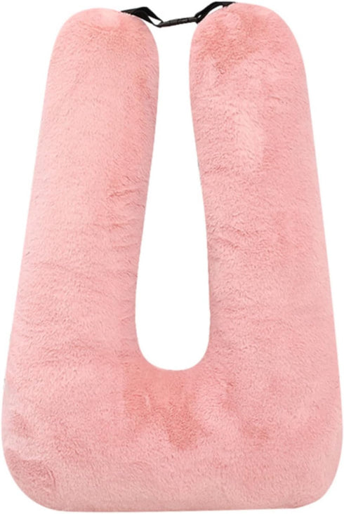 Kids Travel Pillow, Car Pillow with Lining, Neck and Head Support Cushion