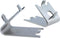 8PCS Heavy Duty Stainless Steel Freezer Cooler Shelf Support Clips for Refrigerator Shelf Replacement