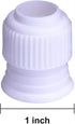 Shappy 30 Pieces Coupler Piping Bag, Plastic Standard Couplers for Cake Decorating Pipe Tip for Frosting