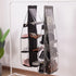 AARAINBOW Hanging Handbag Purse Organizer for Closet, 8 Pockets, Space Saving, 41 L x 13.5W, Black