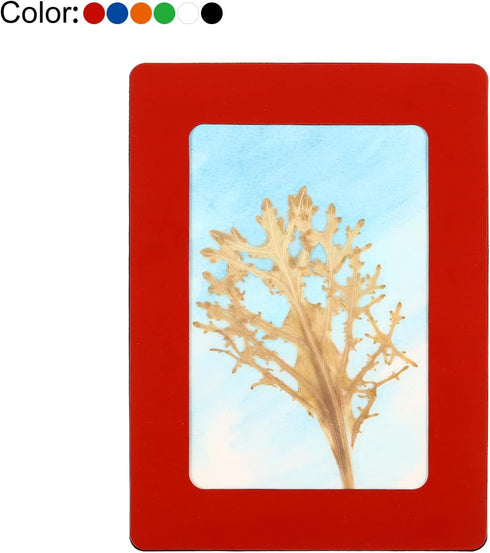PATIKIL Magnetic Picture Frame, 2 Pack Magnetic Photo Frame Holder for 4x6 Inch Photos for Refrigerator