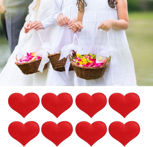 Heart Shape Decor, 500pcs/pack Red Heart Shape Petals Confetti Sponge Scatter for Wedding Party Decorations