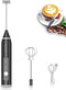 Rechargeable Electric Milk Frother, 3 Speeds Stainless Steel Whisk for Coffee, Cappuccino, Chocolate, Tea