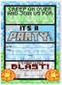 Pixel Party Invitations, 20 Double-Sided Invitations + 20 Envelopes, Video Game Truck Party Supplies