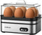 Evoloop Rapid Egg Cooker Electric 6 Eggs Capacity, Soft, Medium, Hard Boiled,
