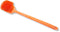 SPARTA 40501EC24 Large Plastic Scrub Brush, 20 Inches Kitchen Utility Brush with Long Handle, Orange