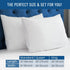 Waterproof Pillow Protector Queen (2-Pack) - Hypoallergenic, Dust Mite & Bed Bug Proof Allergy Pillow Covers