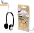 Monkey Business Ginger The Cat Tail Hook for Computer Screen, Decorative Desk Headphone Hanger for Accessories (White)