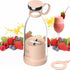 Personal Size Blender, Fresh Juice Portable Blender for Smoothies, Wireless USB Rechargeable, Pink