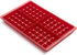 Lekue Silicone Waffle Mold, Set of 2, Red