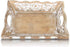 12 9 Inches Gorgeous Birthday Housewarming Gift Ideas Handmade Decorative Designer Wood Serving Tray with Handles