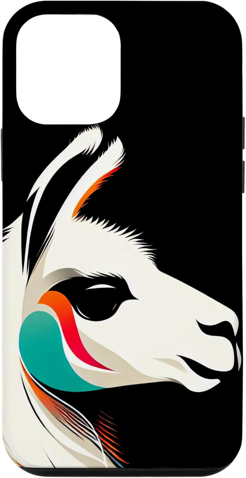 iPhone 12 mini Llama Minimalist and Vibrant Style Case for Christmas Birthday