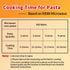 Microwave Pasta Cooker with Strainer Lid, Makes 4 Servings Quickly and Easily, Perfect for Dorm and Kitchen (Gray)