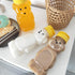 16 Pack 8 Oz Bekith Fluid Plastic Bear Honey Bottle Jars, Honey Squeeze Bottle Empty with Flip-top Lid for Storing