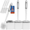 Holaloha Toilet Brush, 3 Pack Toilet Brush and Holder Set Bathroom Accessories, Toilet