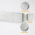 Large 16 Inch Stainless Steel Double Sided Magnetic Knife Strip for Refrigerator, Home Kitchen Utensil Holder