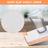WochiTV Shelf Liner for Cabinets, Non-Adhesive Non-Slip Foam Mat for Kitchen, Bathroom, Drawer, White