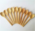 10 Pcs 7 inch Ecofriendly Handle Long Wooden Spoons, Coffee Honey Tea Stirrer Tableware