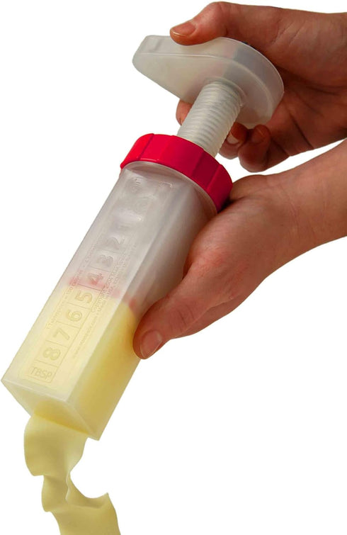 MAX SPACE Butter Mill Dispenser - USA Made, Twist Action Butter Dispenser for Refrigerated