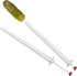 Deluxe Pickle Pincher Set of 2, Stainless Steel and Plastic Pickle Picker, Olive Pepper Grabber