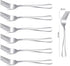 Kyraton Dinner Fork Set of 6, Stainless Steel 8.17 Inch Forks Silverware