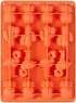 Wilton Mini Tropical Candy Mould, Silicone, Coral, 16 Holes
