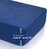 COSMOPLUS King Fitted Sheet Only, 4 Way Stretch Micro-Knit, Snug Fit for Standard Mattress and Air Bed, Navy