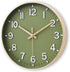 Operated,12 inch HZDHCLH Wall Clocks Battery Silent Non Ticking Modern Wall Clock for Living Room Bedroom Kitchen