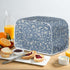 Toaster Cover 2 Slice, Blue Ditsy Floral Wide Slot, French Countryside Toaster Appliance Cover, Machine Washable