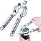 Multifunctional Jar Opener, Stainless Steel Lid Opener for Weak Hands, Beer Bottle Opener for Seniors and Children