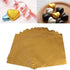 Wowagoga Foil Candy Wrappers - 6x6 Inches Gold Aluminum Foils Paper for Homemade Candies Gifts Decoration, Pack of 200