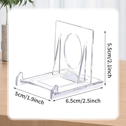 Acrylic Plate Stands,Adjustable Acrylic Plate Stand Picture Frame Display Holder Decorative Plate Display Stand Clear Easel Stand for Display Acrylic Art Stand for Home Office Festival Party