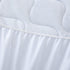 Waterproof Full Mattress Protector Pad 54x72 for Pull Out Sofa Bed, Quilted Fitted Cover up to 8 Inch Deep, White